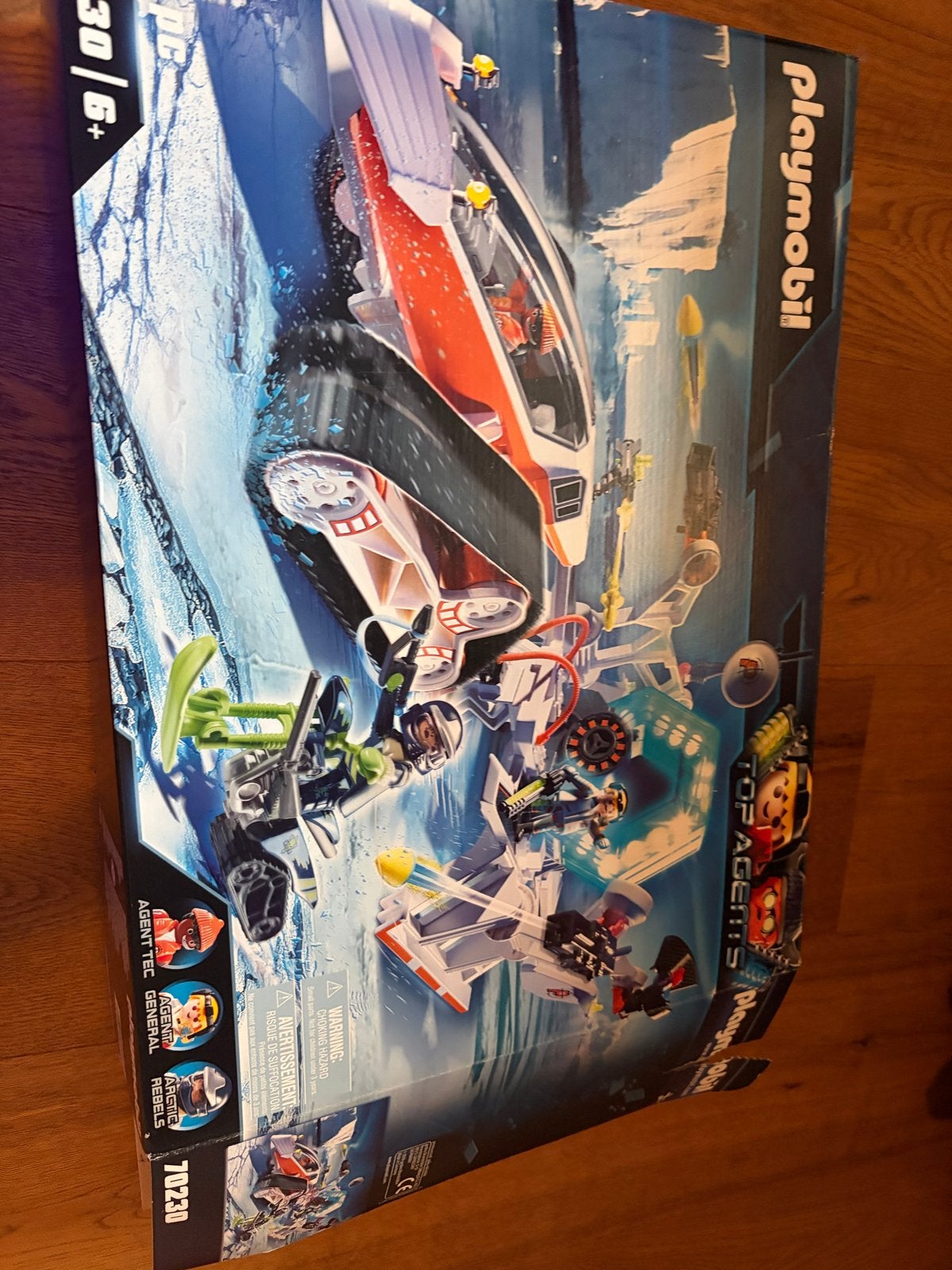 Playmobil Top Agents 70230 Arctic Racer met basis, Ophalen of Verzenden, Zo goed als nieuw, Jongen of Meisje