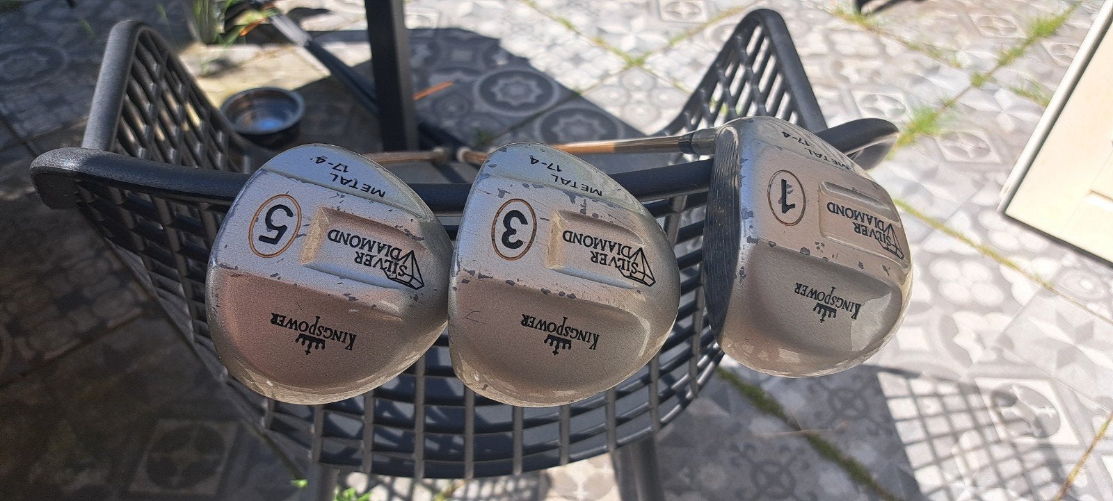 Complete golfset voor heren - Kingspower Silver VDiamond, Ophalen of Verzenden, Gebruikt, Set, Overige merken