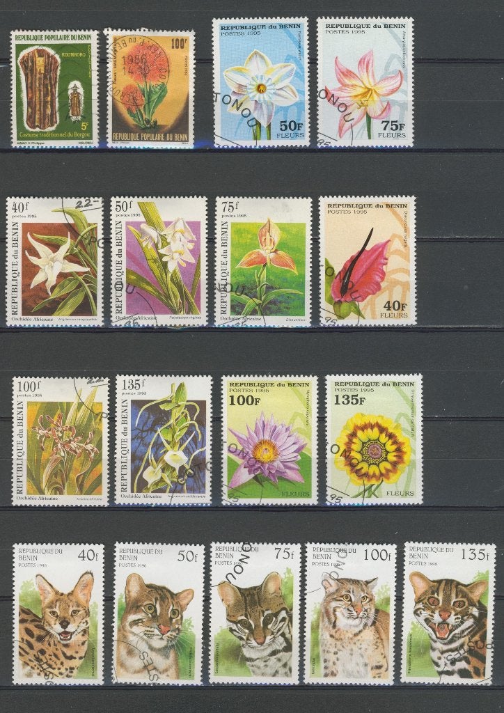 Frans-Dahomey-Afrika Franse Kolonie 1960/1975 k-608a jdu, Ophalen of Verzenden