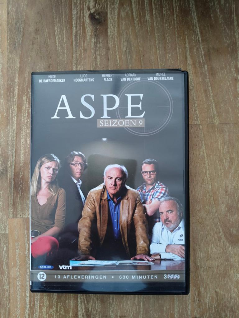 ASPE Seizoen 9 DVD - Complete Serie, Vanaf 12 jaar, Ophalen of Verzenden, Zo goed als nieuw, Drama