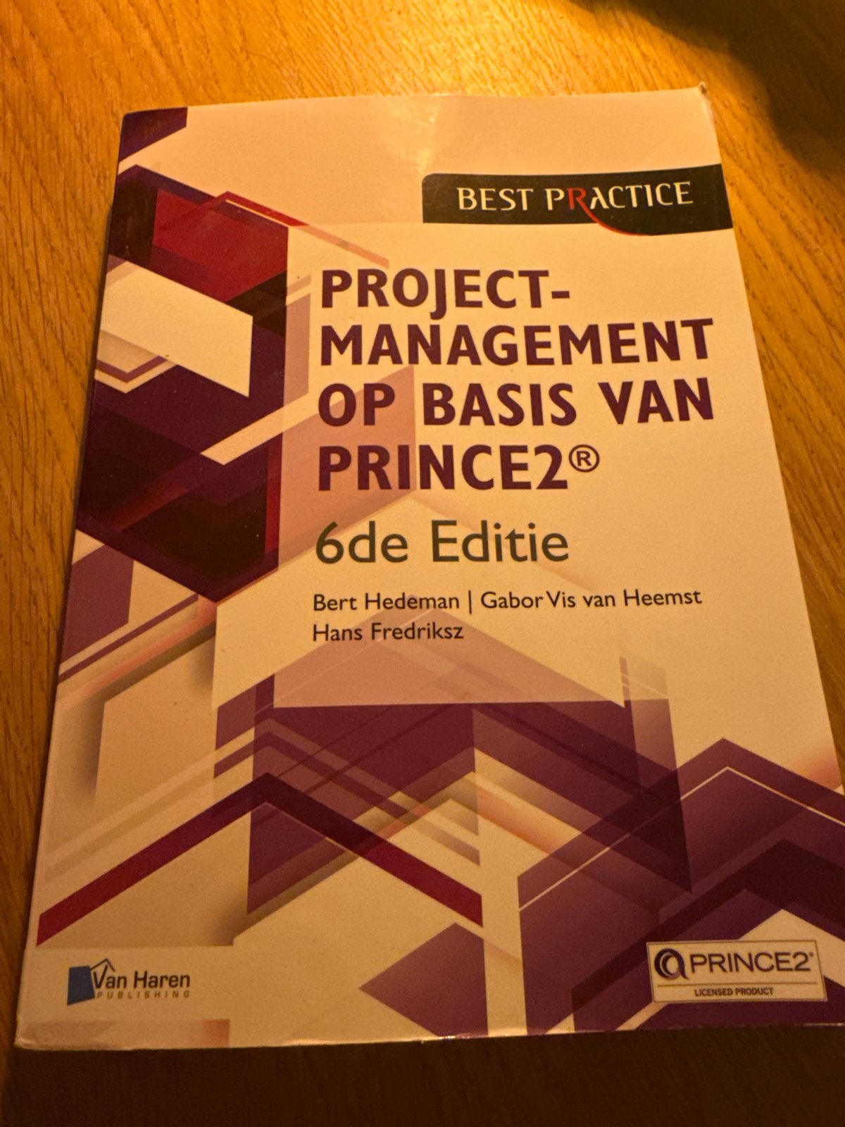 Projectmanagement op basis van PRINCE2 6de Editie, Ophalen of Verzenden, Gamma, Zo goed als nieuw, HBO