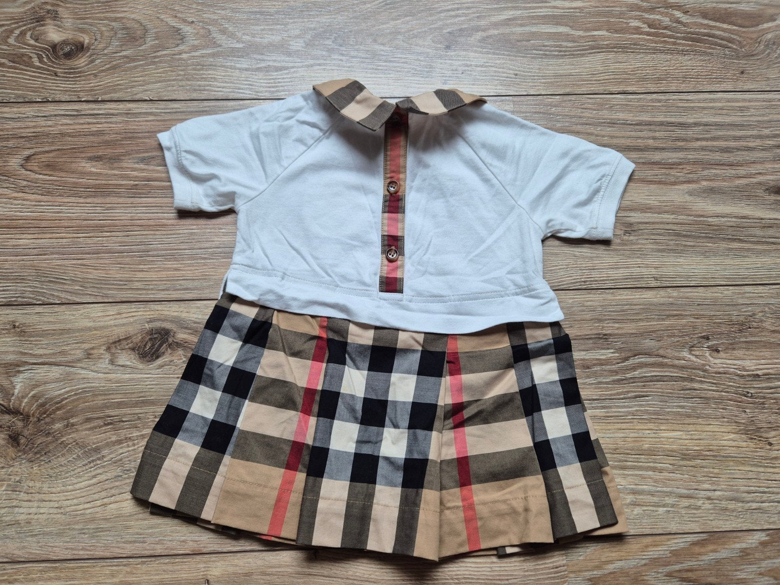 Burberry jurkje maatje 74, Kinderen en Baby's, Meisje, Jurkje of Rokje, Ophalen of Verzenden, Zo goed als nieuw