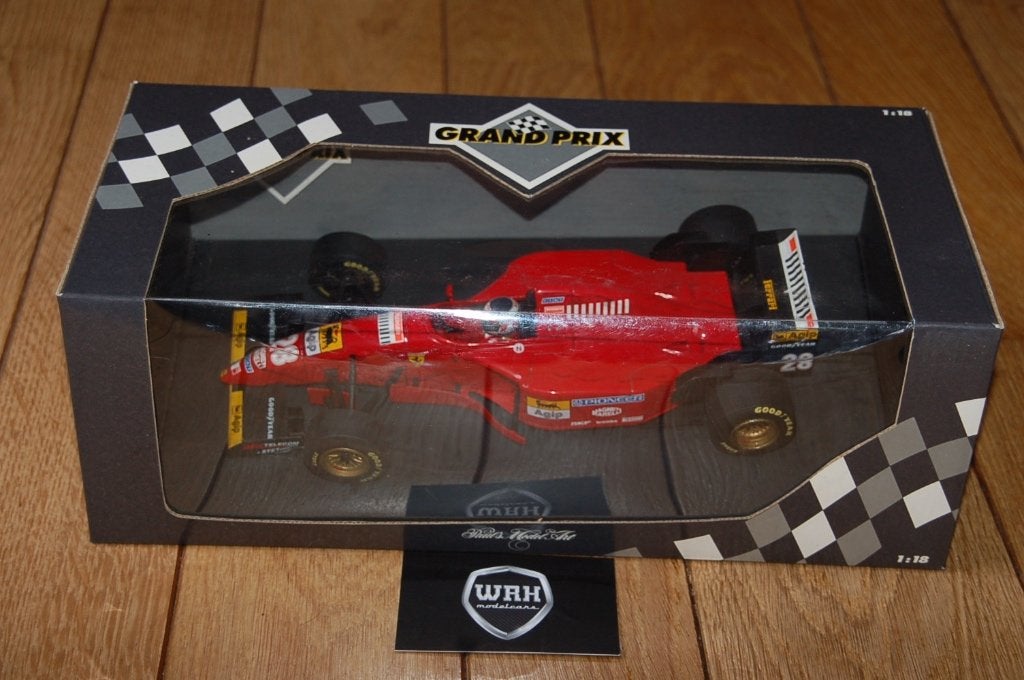 1:18 FERRARI F1 412 T2 BERGER Minichamps WRH, Verzenden, Zo goed als nieuw, Auto, MiniChamps