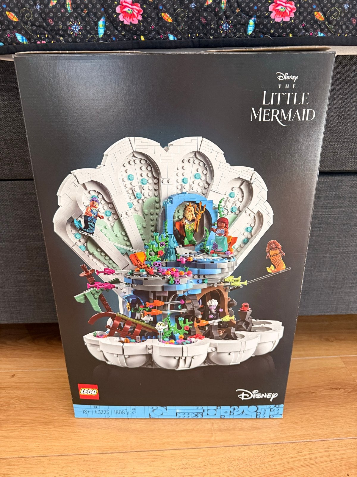 Lego Disney De Kleine Zeemeermin Schelp (43225), Lego, Ophalen of Verzenden, Zo goed als nieuw, Compleet