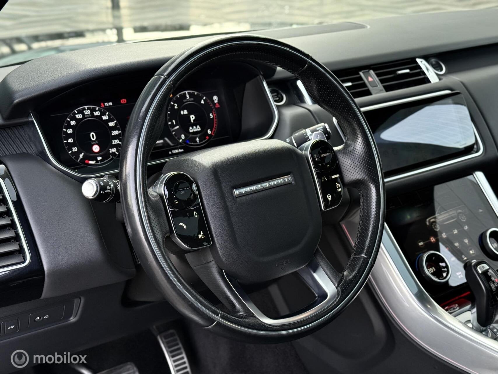 Land Rover Range Rover Sport D250 HSE Dynamic |Pano|Meridian, Dealer onderhouden, 249 pk, Gebruikt, Zwart