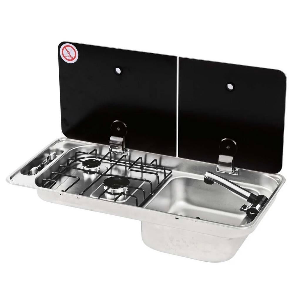 FL1401 Kookspoelkombinatie voor camper of caravan, Caravans en Kamperen, Caravan accessoires, Nieuw, Ophalen of Verzenden