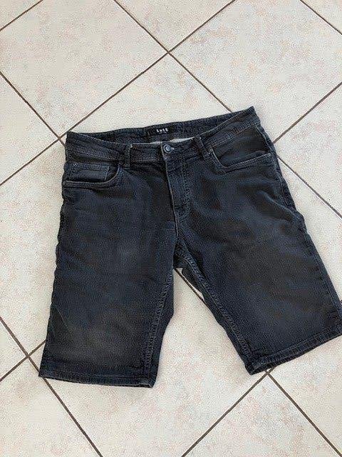 Korte Spijkerbroek zwart, Kleding | Heren, Spijkerbroeken en Jeans, Zwart, Zo goed als nieuw, W33 - W34 (confectie 48/50), Smog