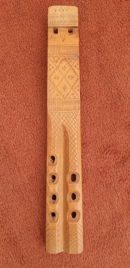 Dvojnice (Dvovojnice) - Traditionele Balkan Dubbelfluit, Ophalen of Verzenden, Zo goed als nieuw, Houtblazer