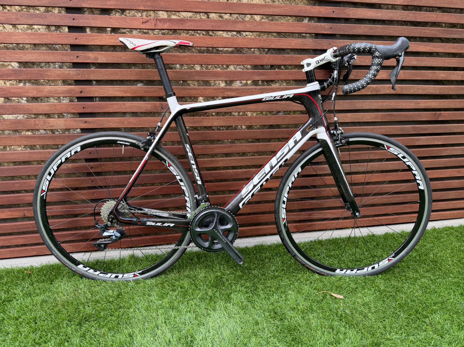 Sensa giulia 58cm carbon ultegra groep, Fietsen en Brommers, Fietsen | Racefietsen, Overige merken, 28 inch, Gebruikt, Carbon