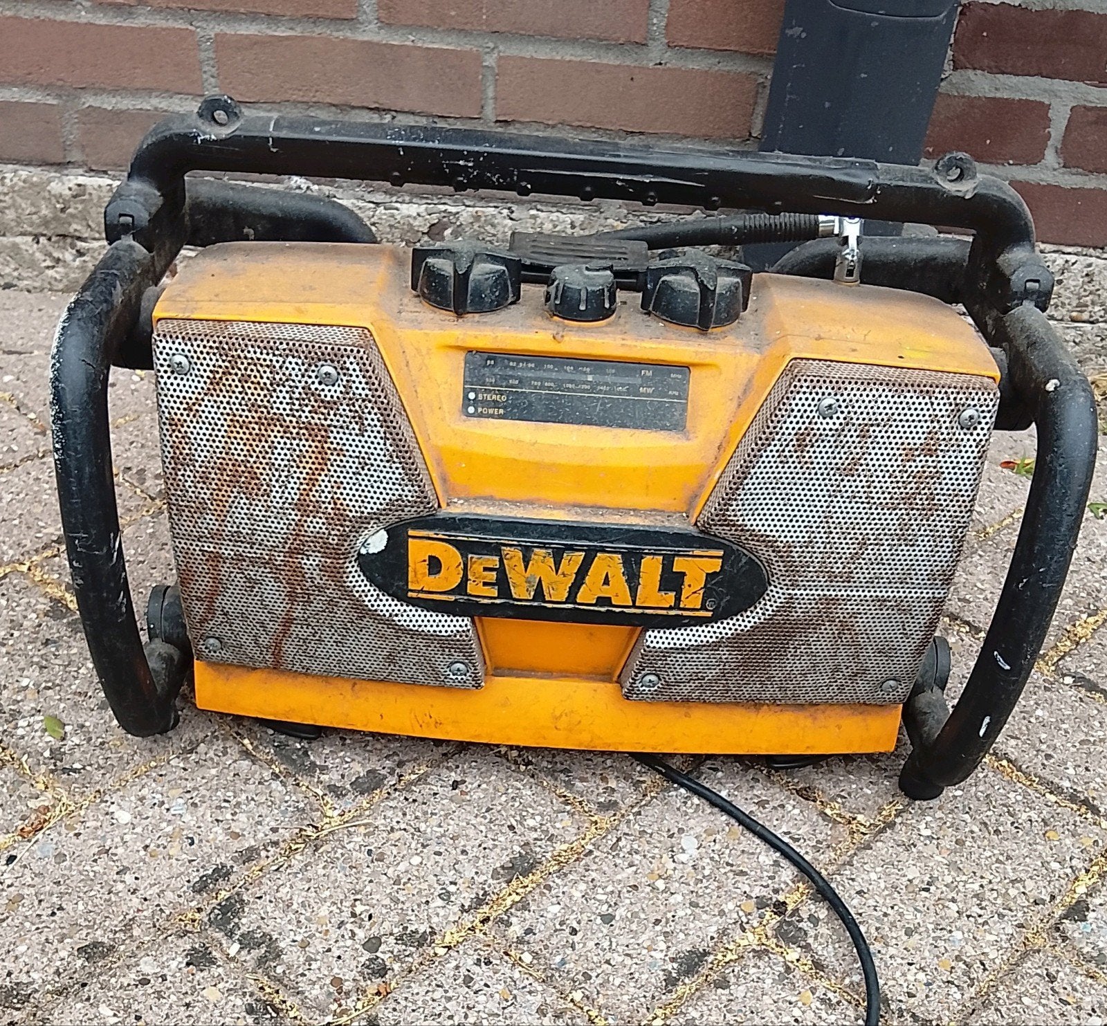 DeWalt Bouwradio - Werkt goed, Ophalen, Gebruikt, Bouwradio