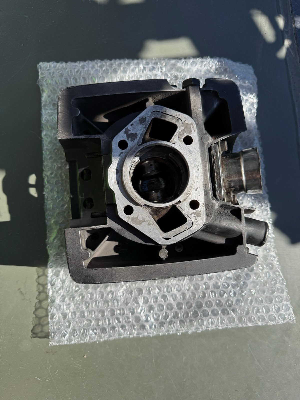Zündapp 125cc watergekoelde cilinder, kop en zuiger, Ophalen of Verzenden, Gebruikt, Cilinder