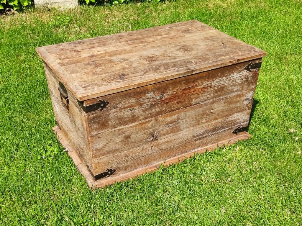 Rustieke Oude Houten Kist, Ophalen