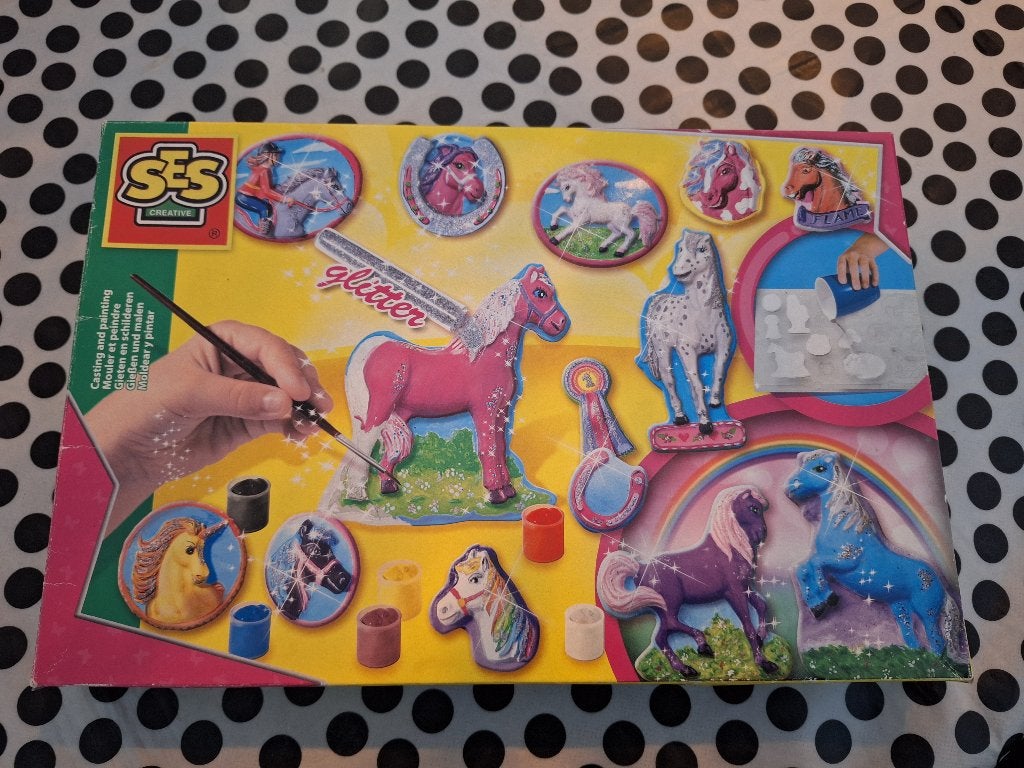SES Creative : paarden gieten en schilderen, Ophalen of Verzenden, Knutselen