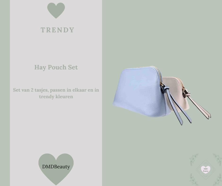 NIEUW Pouch set, Oriflame, Ophalen of Verzenden, Nieuw, Beige, Handtas