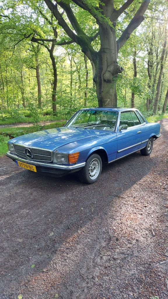Mercedes-Benz SL 4.5 450 SLC AUT 1973 Blauw, Automaat, 4520 cc, Blauw, Particulier