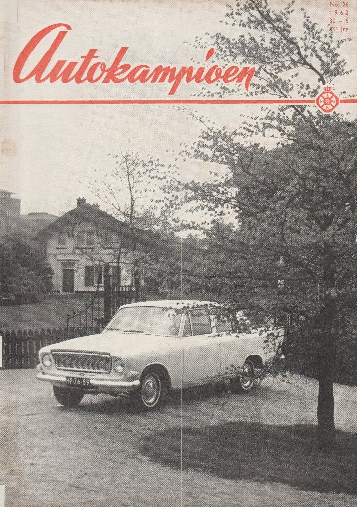 Ford Zephyr 4 test in Autokampioen 1962, Gelezen, Ford, Ophalen of Verzenden, Autokampioen