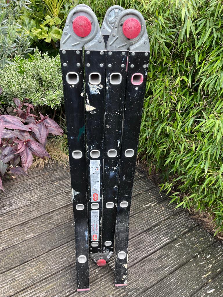 Altrex Professional Varitrex Prof 4x4 vouwladder, Gebruikt, Ophalen of Verzenden, Ladder, Opvouwbaar of Inschuifbaar