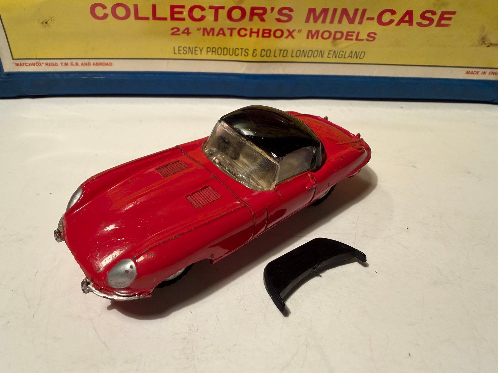 Dinky Toys Nr.120 Jaguar E-Type, Ophalen of Verzenden, Gebruikt, Auto, Dinky Toys