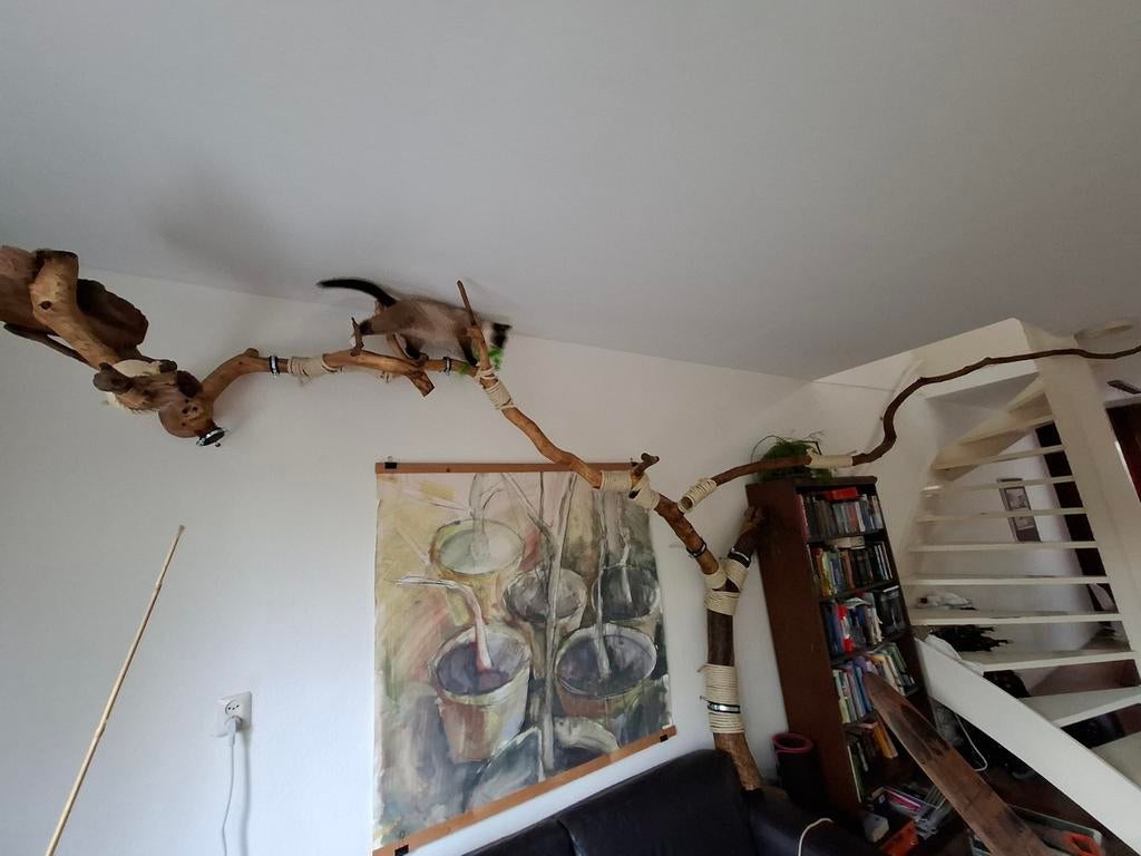 Handmade modular cat tree, Ophalen of Verzenden, Nieuw