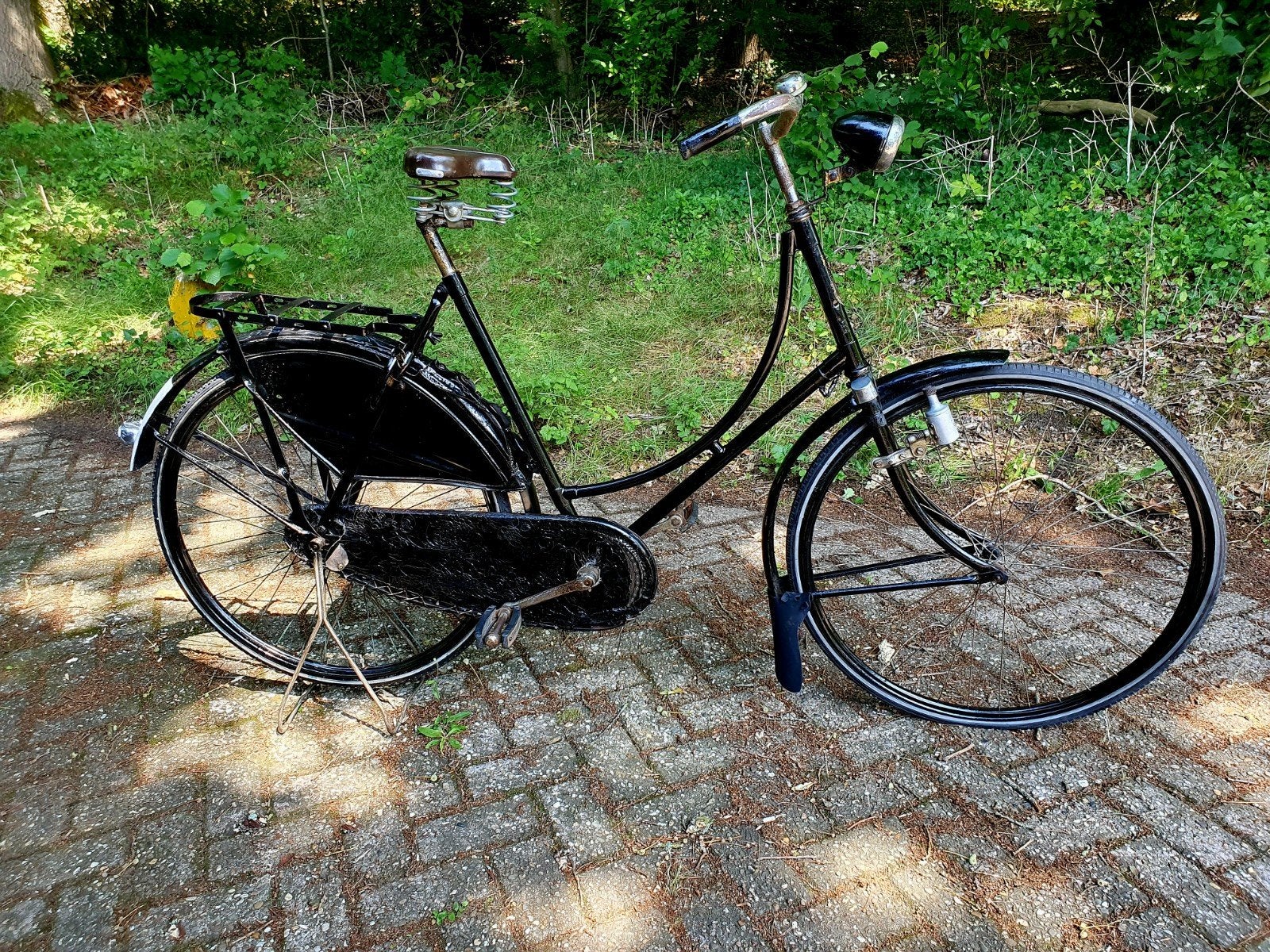stokvis en Zonen damesfiets oldtimer fr 59, Ophalen, Velgrem, Stokvis &zonen, Jaren '50