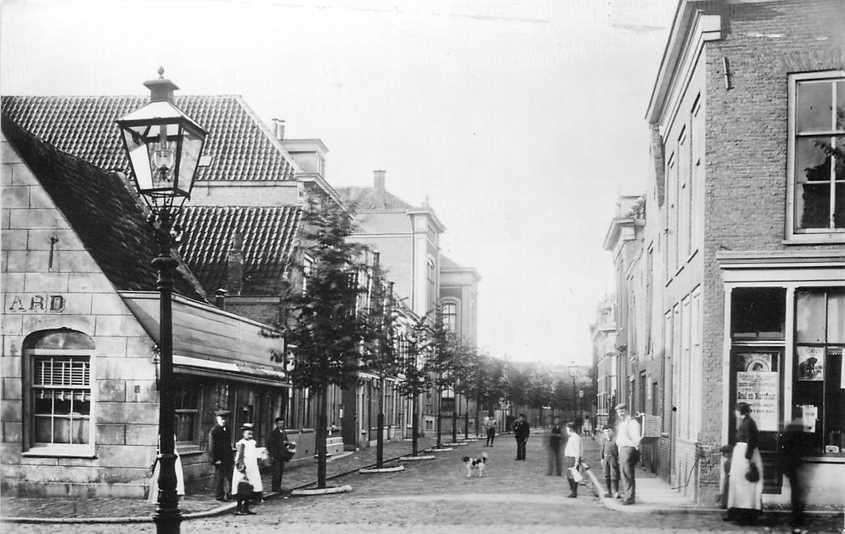 300-452-031 Dordrecht Lange Kromhout, Verzamelen, Verzenden, Voor 1920, Zuid-Holland