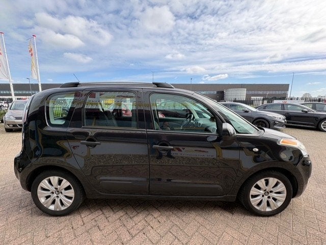 Citroen C3 Picasso 1.4 VTi AIRCO APK T/M 29-3-2027, Auto's, Citroën, Voorwielaandrijving, Gebruikt, Zwart, Origineel Nederlands