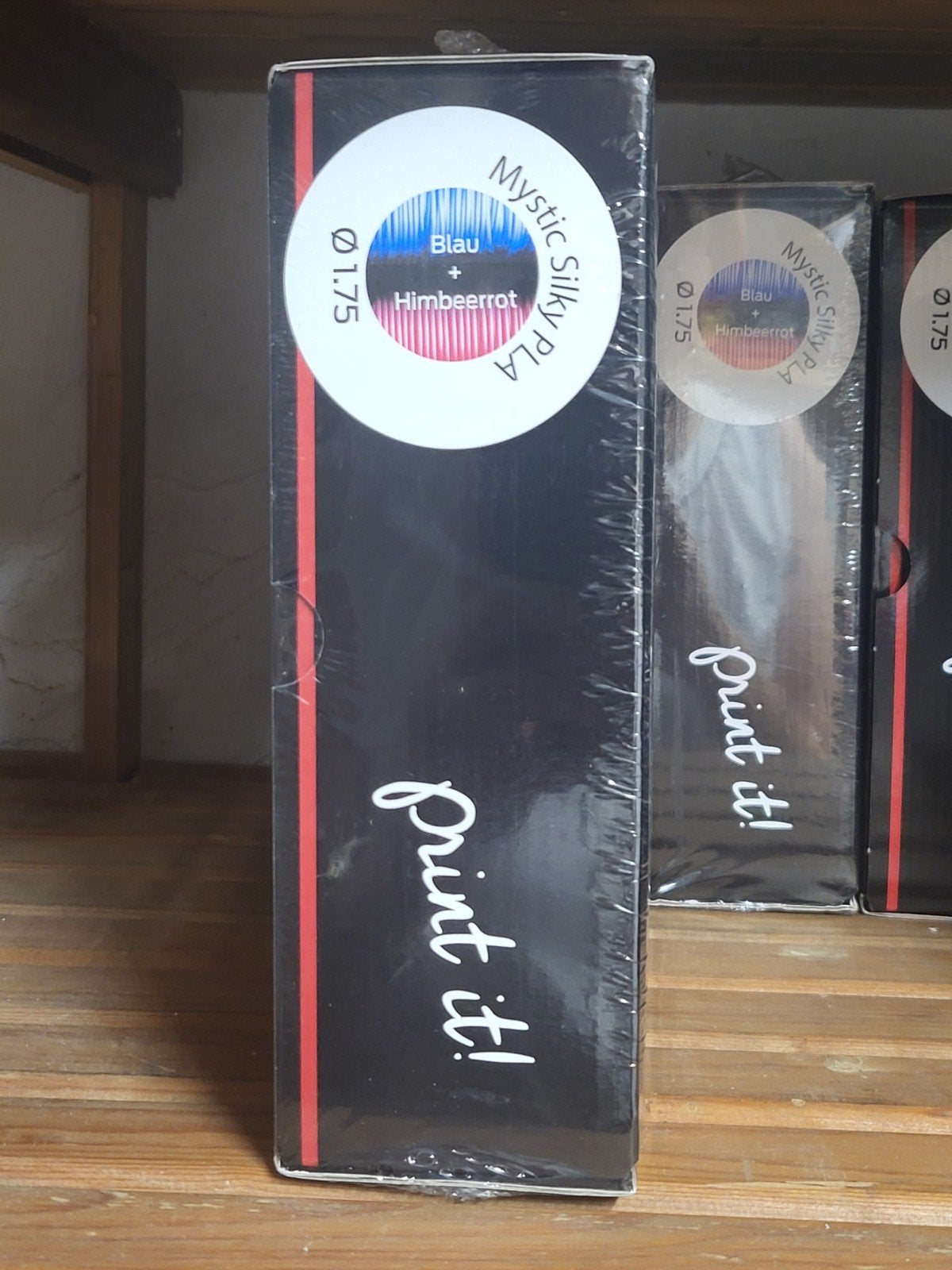 Redline Filament Mystic Silky PLA Blauw + Himbeerrot 1.75mm, Ophalen of Verzenden, Nieuw