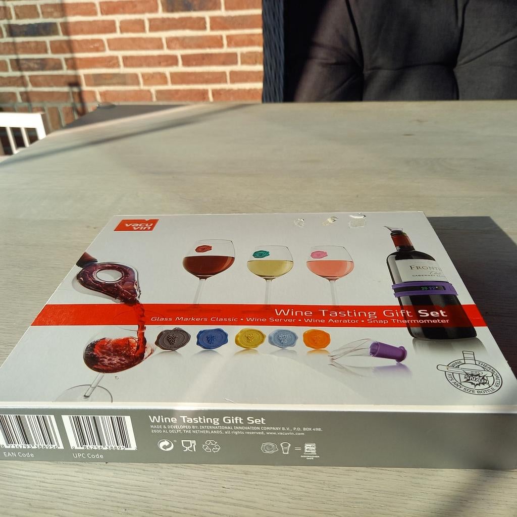 Vacu Vin Wine Tasting Gift Set, Ophalen of Verzenden, Nieuw