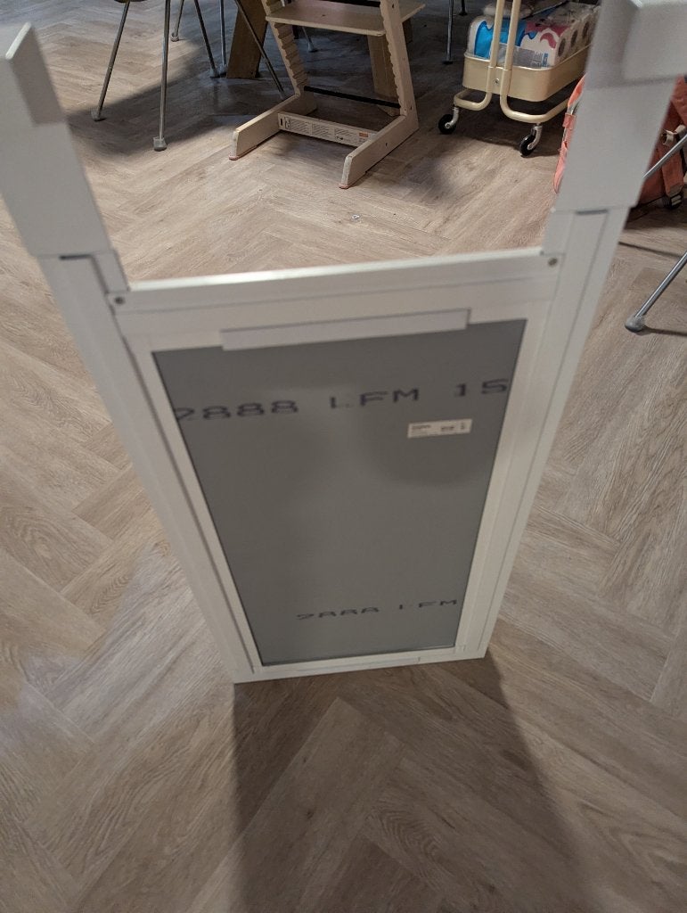 Deur Spiegel, Huis en Inrichting, Woonaccessoires | Spiegels, Ophalen, Minder dan 50 cm, Zo goed als nieuw, Minder dan 100 cm