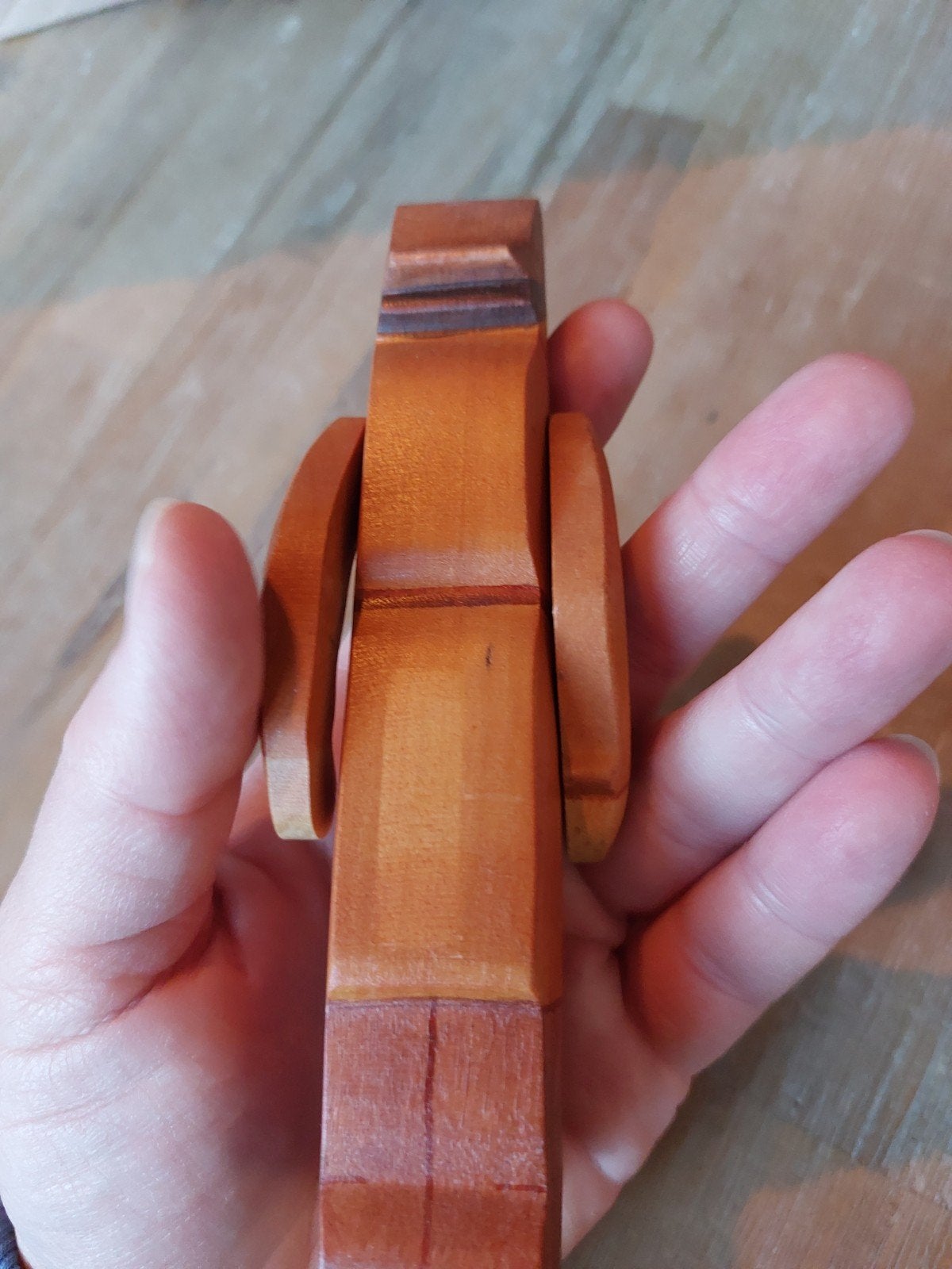 kinderkram houten figuur boer, Ophalen of Verzenden, Zo goed als nieuw