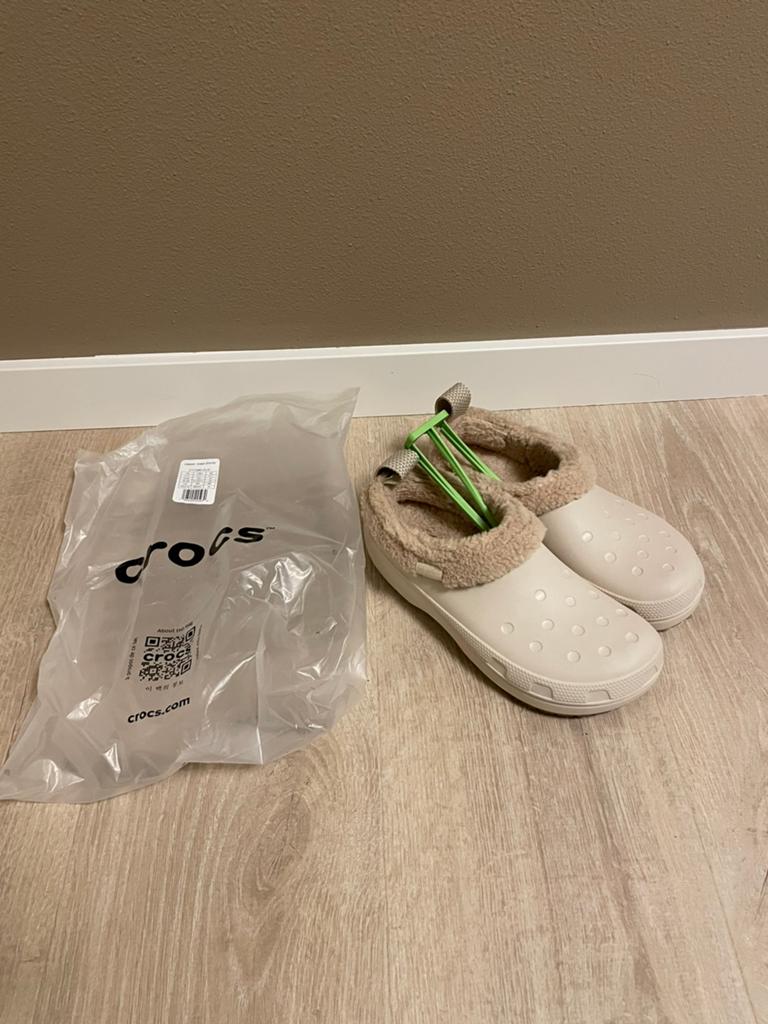 Nieuwe Crocs classic lined shorty maat 45/46, Ophalen of Verzenden, Nieuw