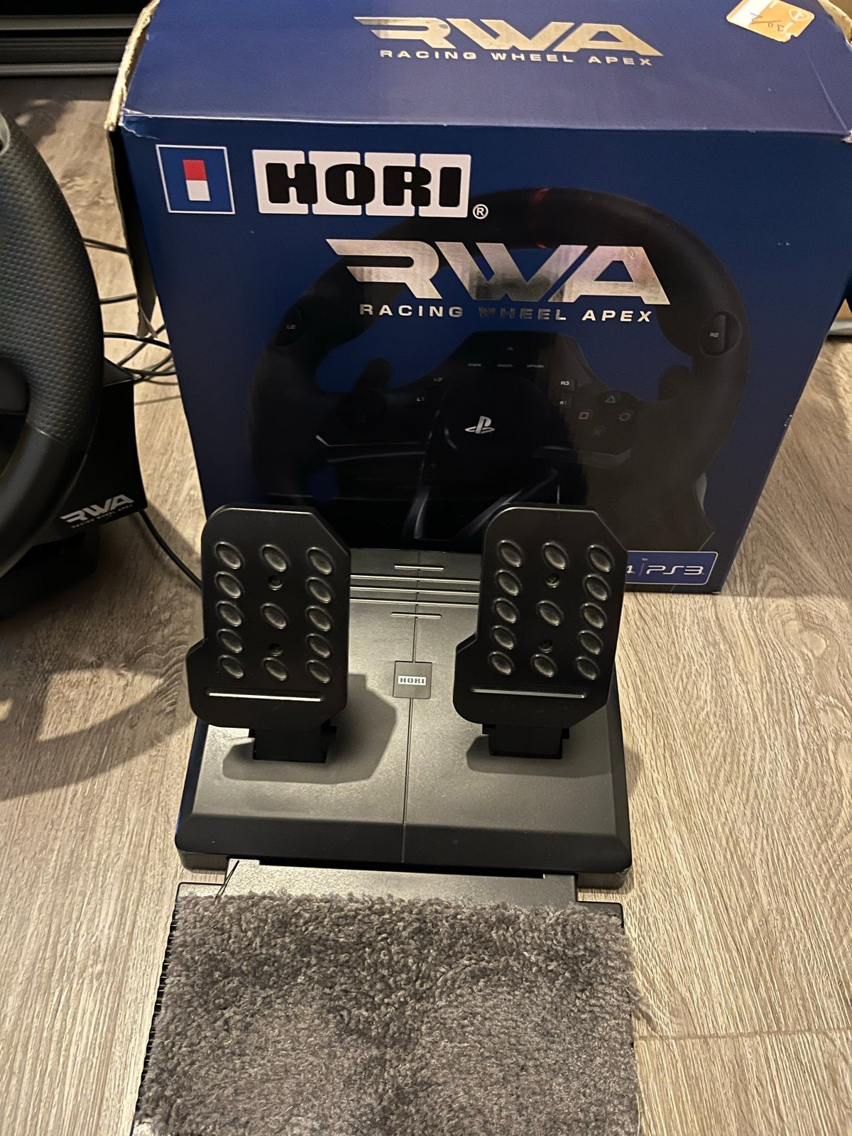 Hori Racing Wheel Apex (RWA) racestuur met pedalen, Computers en Software, Joysticks, Nieuw, Ophalen of Verzenden
