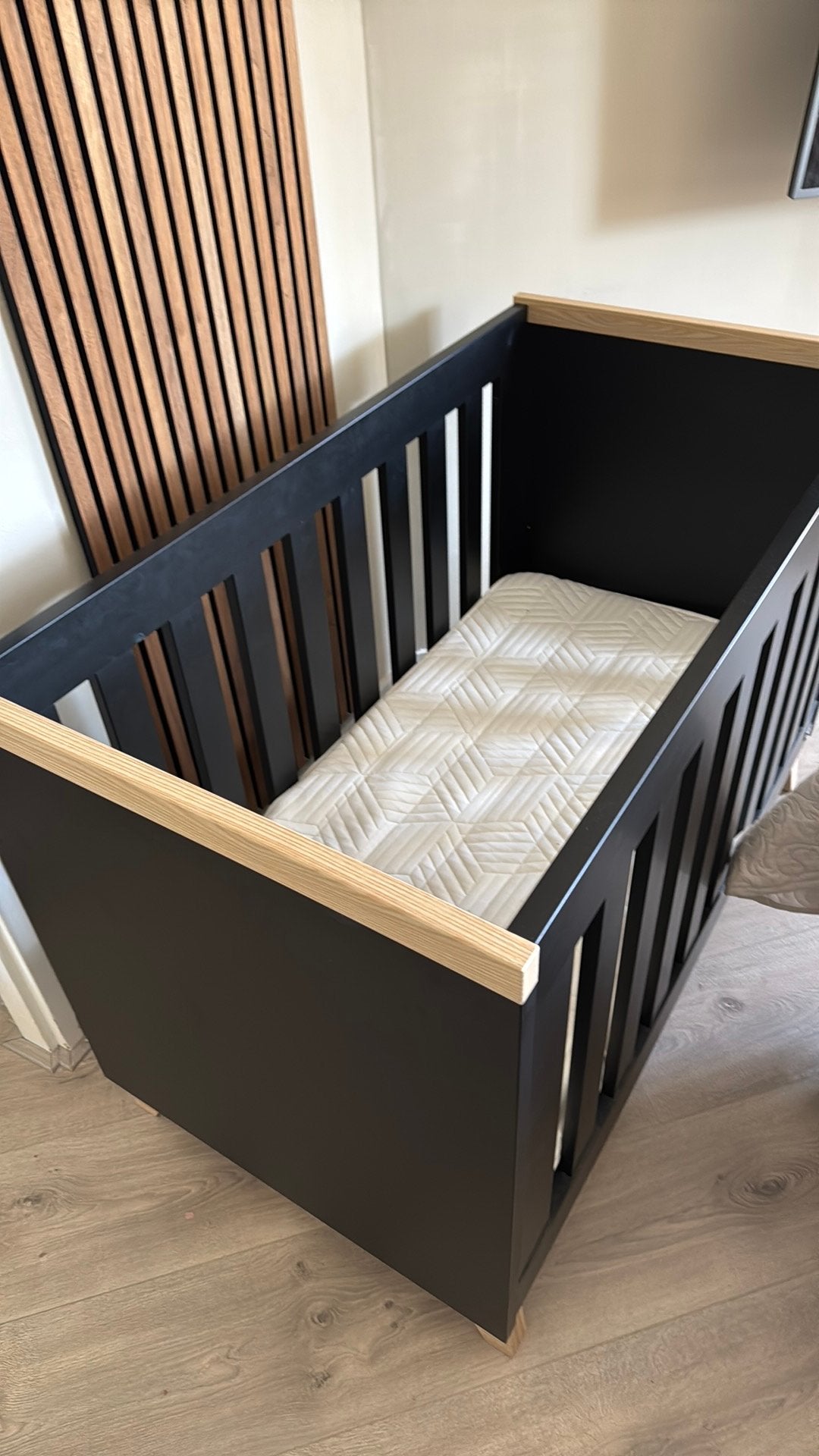 Baby / Kinder ledikant 60 x 120 + Pretura Matras t.w.v.€319, Ophalen, Zo goed als nieuw, Ledikant