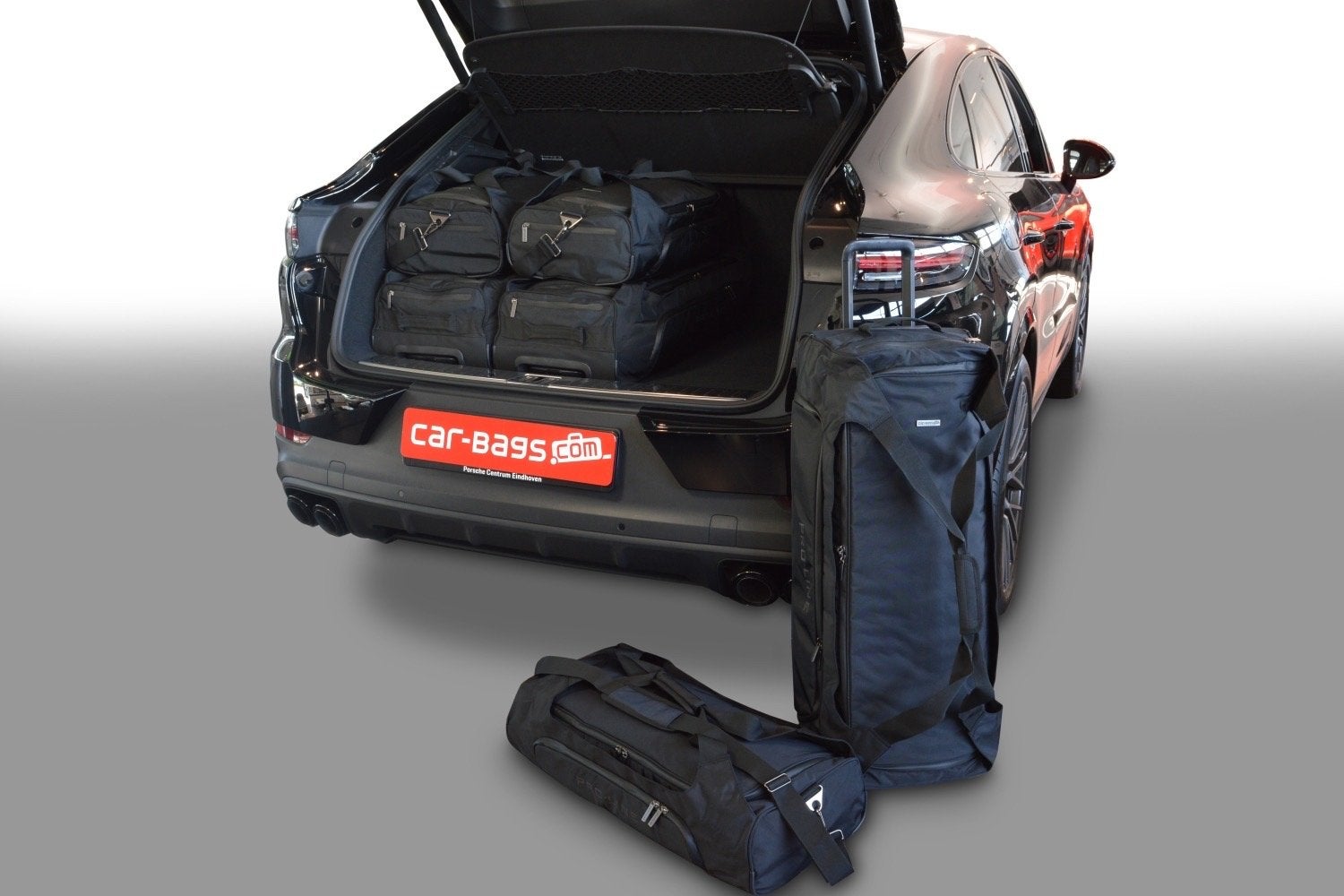 Car bags PRO-LINE Reistas met Wieltjes - Zwart, Sieraden, Tassen en Uiterlijk, Tassen | Reistassen en Weekendtassen, Ophalen, 30 cm of meer