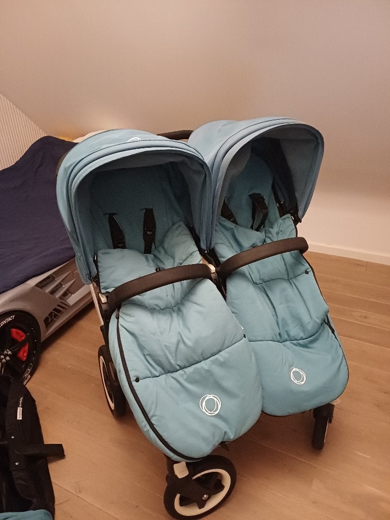 Bugaboo Donkey Duo kinderwagen met veel accessoires, Kinderen en Baby's, Ophalen, Gebruikt, Overige merken, Zonnekap
