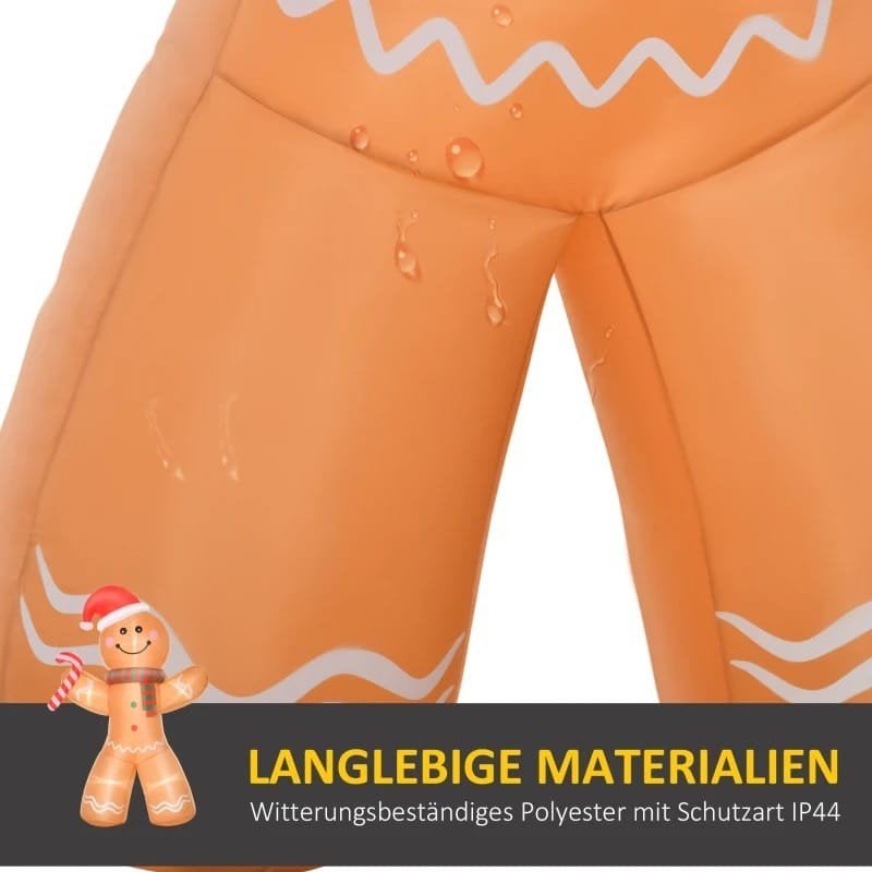 opblaasbare kerstman kerstcookie nieuw, Diversen, Ophalen of Verzenden, Nieuw
