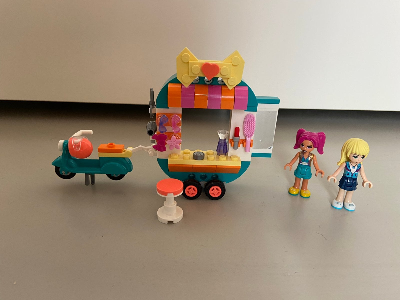 Lego Friends Kapperssalon Scooter 41719, Ophalen of Verzenden, Zo goed als nieuw, Overige merken