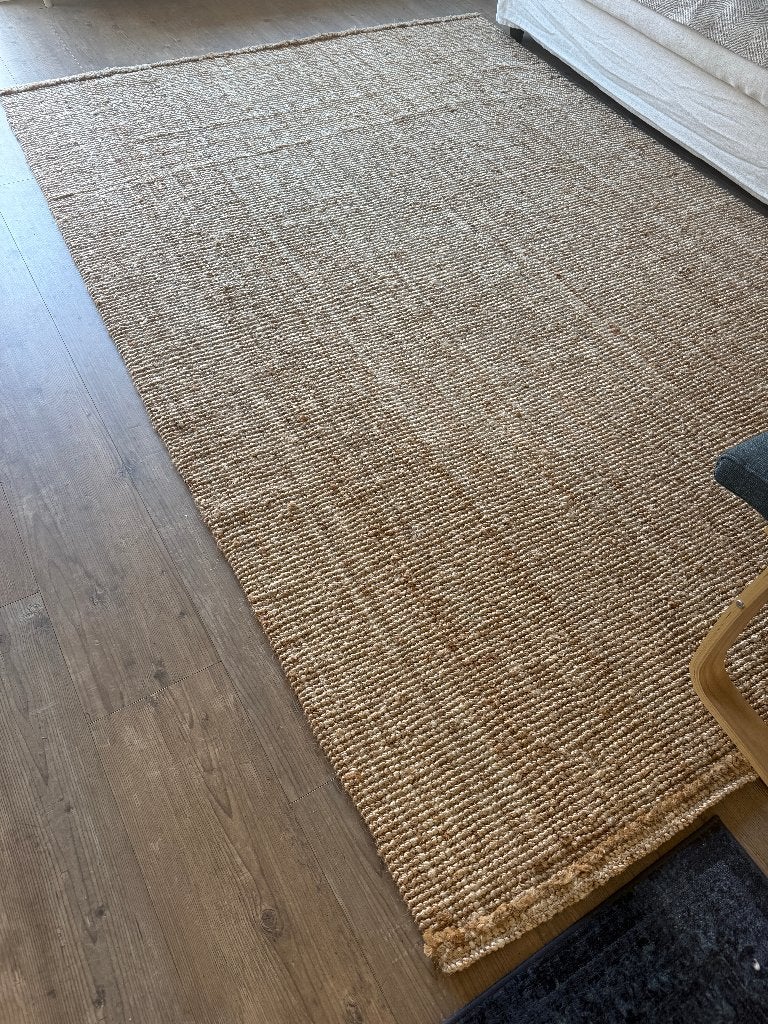 IKEA LOHALS vloerkleed, jute, 200x300 cm, Ophalen, Gebruikt, 200 cm of meer, 200 cm of meer
