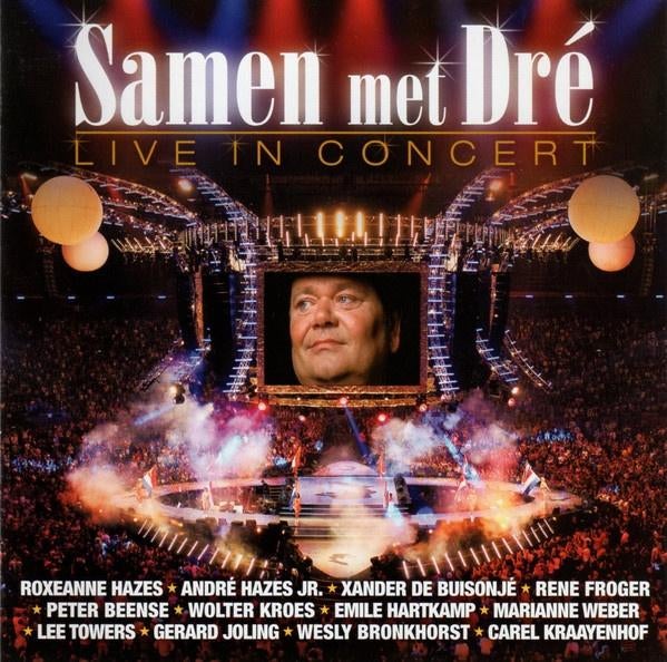 André Hazes – Samen Met Dré (Live In Concert) CD  Nieuw, Ophalen of Verzenden, Nieuw in verpakking, Levenslied of Smartlap