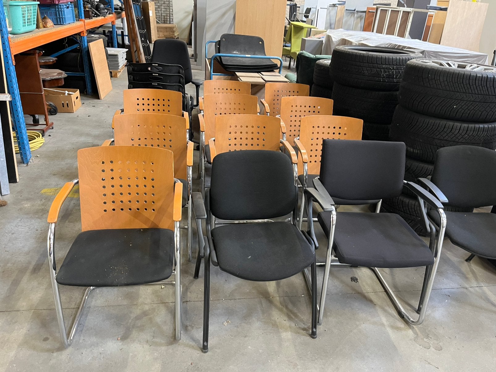 Diversen stoelen te koop € 7,50 per stuk, Huis en Inrichting, Ophalen, Gebruikt