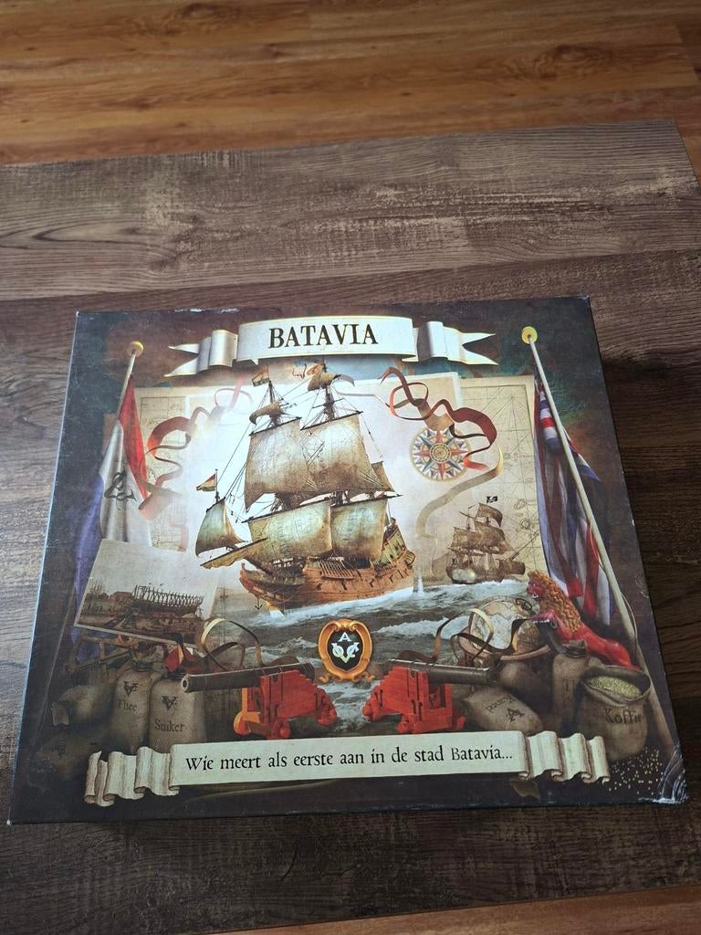 Batavia Bordspel - Compleet en in Goede Staat, Drie of vier spelers, Ophalen of Verzenden, Gebruikt, Nautilus