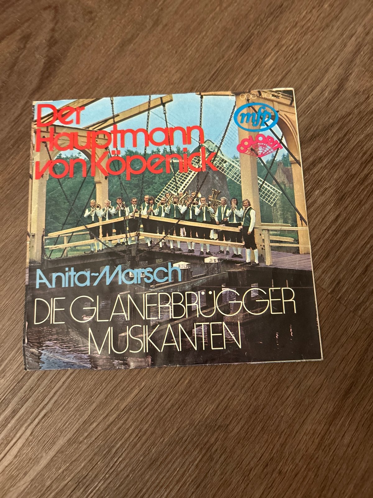 Die Glanerbrügger Musikanten - Der Hauptmann von Köpenick, Ophalen of Verzenden, Gebruikt, 7 inch, EP