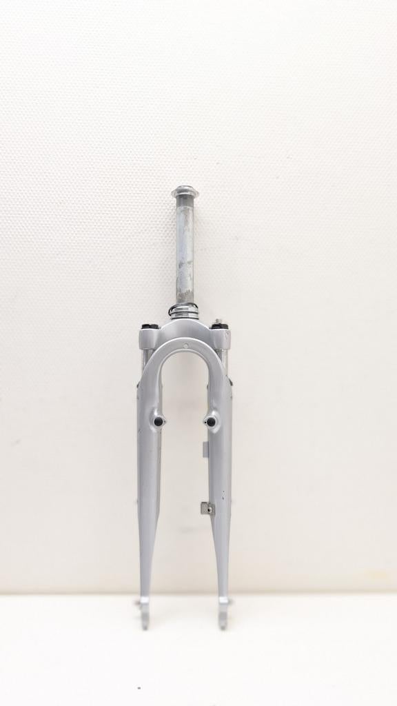 Geveerde voorvork 28" zilvergrijs, Ophalen of Verzenden, Voorvork