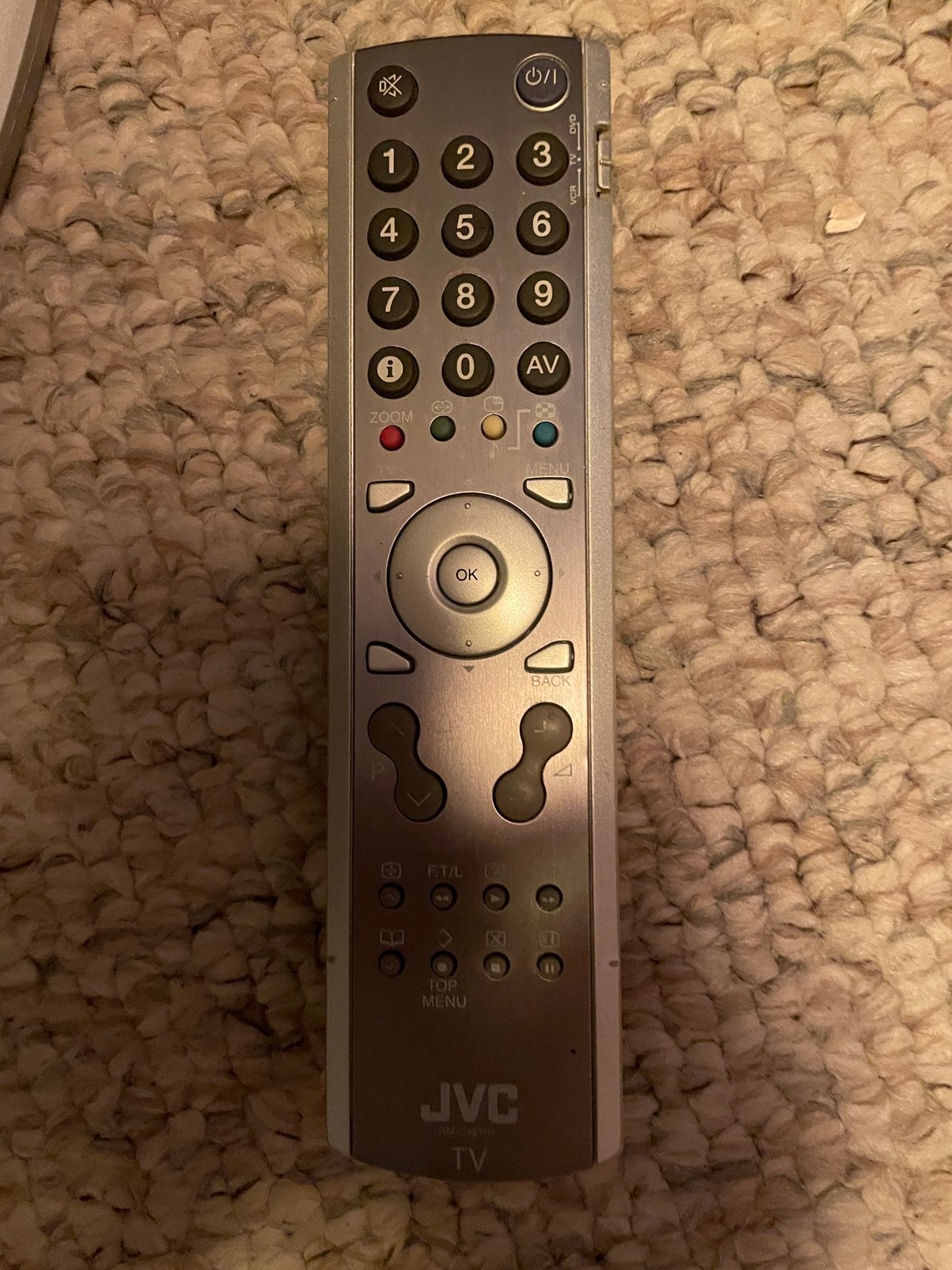 JVC InteriArt LCD TV met afstandsbediening, Gebruikt, 50 Hz, Ophalen of Verzenden, 40 tot 60 cm