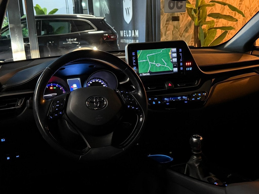 Toyota C-HR 1.2 Active | Cruise | Stoelverwarming | Navi | C, Voorwielaandrijving, Stof, Met garantie (alle), 116 pk
