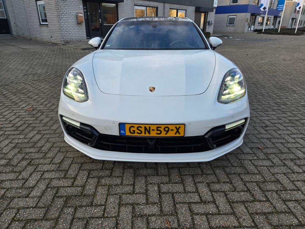 Porsche Panamera 4.0 V8 Twin-turbo Porsche Approved Garanti, Automaat, 8 cilinders, Wit, 11 km/l