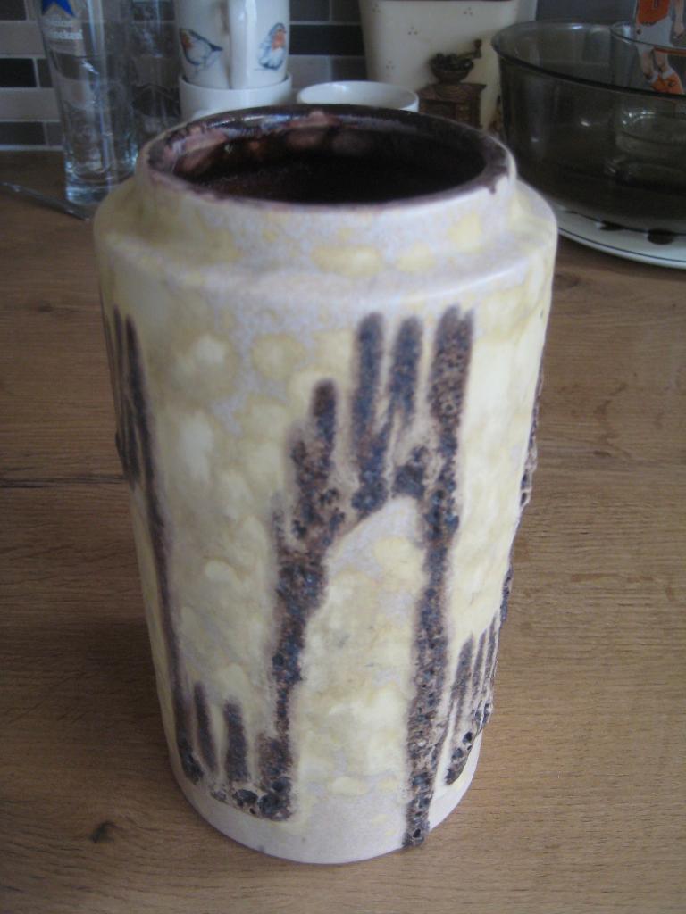 vintage lava vaas w.germany 203.18, Ophalen of Verzenden