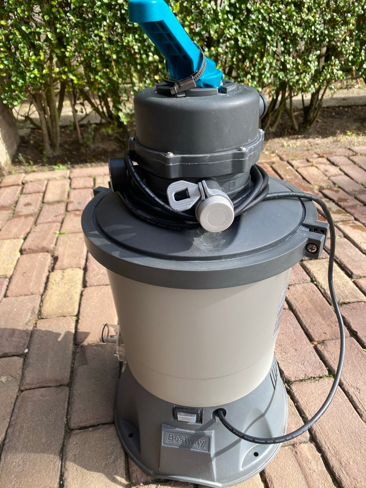 Bestway Flowclear zandfilterpomp 3,5 m³/u, Tuin en Terras, Ophalen, Zo goed als nieuw, Zwembadpomp