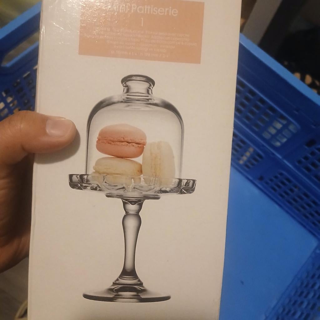 4 Nieuwe Mini Patisserie Stolpen - Glas, Huis en Inrichting, Woonaccessoires | Stolpen, Ophalen, Nieuw