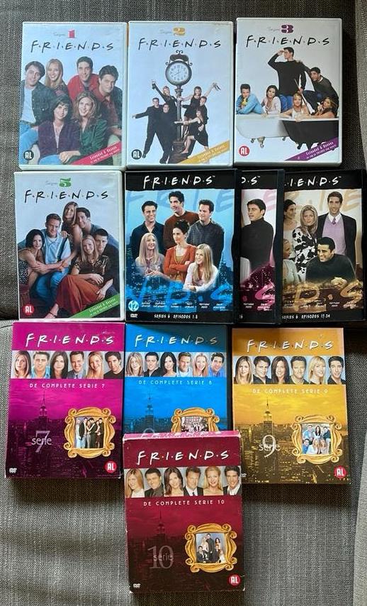 Friends dvd Boxen - Serie 1 t/m 3 en 5 t/m 10, Cd's en Dvd's, Dvd's | Tv en Series, Gebruikt, Alle leeftijden, Boxset, Ophalen of Verzenden